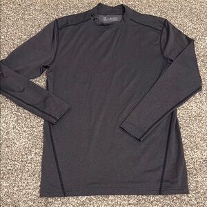 Under Armour Men’s Gray Long Sleeve ColdGear Compression